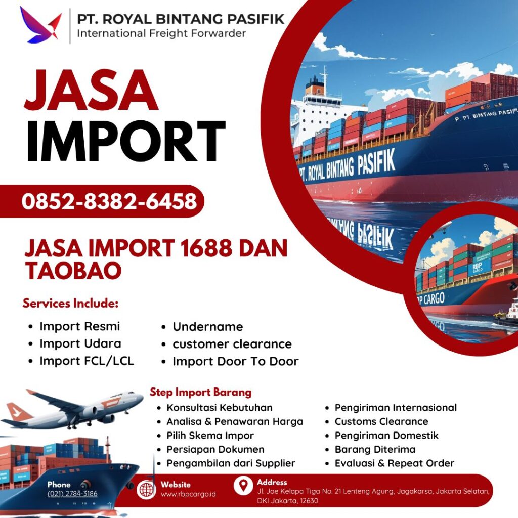 Jasa Import 1688 dan Taobao – Solusi Murah, Aman, dan Legal ke Indonesia