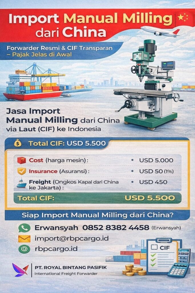 Manual Milling Machine, milling, drilling, boring, dan slotting